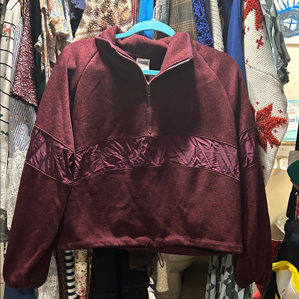 Victoria's Secret Burgundy Jacket
